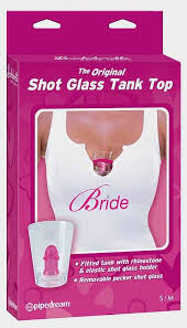 Bride Shot Glass Tank Top