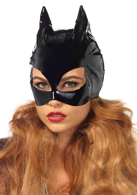 Sexy Vinyl Cat Woman Mask