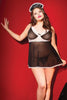 Kissable French Maid Babydoll - Queen