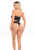 Pink Lipstick Fatale Cutout Bodysuit in Black Buy in Toronto online or in-store