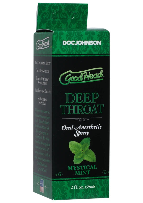 Doc Johnson Good Head Deep Throat Spray in Mint buy in Toronto